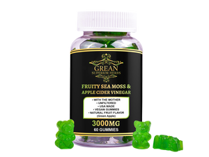 Fruity Sea Moss Apple Cider Vinegar Gummies 3000mg